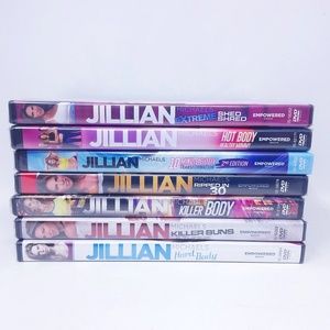 7 Jillian Michaels DVDs